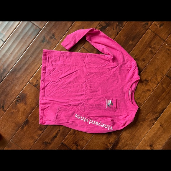 Vineyard Vines elf whale Merry Christmas shirt. Girls xl - Picture 2 of 4